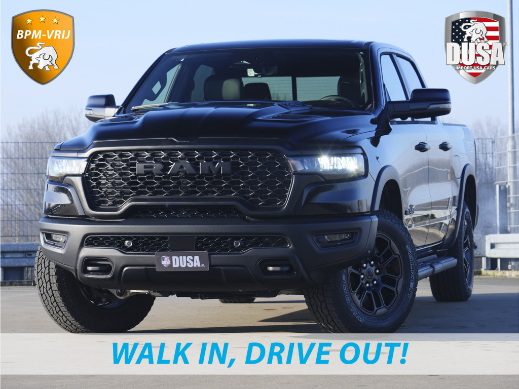 Dodge Ram | 1500 | Rebel | Premium | 4x4 | Crew Cab | 3.0L Twin-turbo I6 | BPM-VRIJ