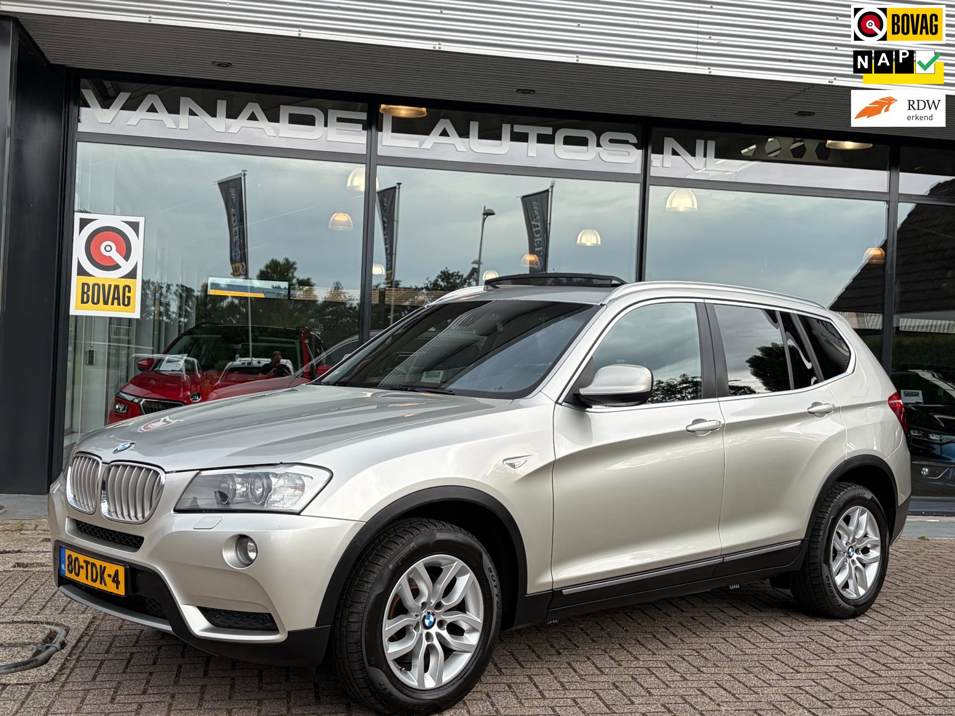 BMW X3 XDrive20d High Executive Aut. Pano Leer Navi Trekhaak NL-Auto NAP Volledig Dealeronderhouden!