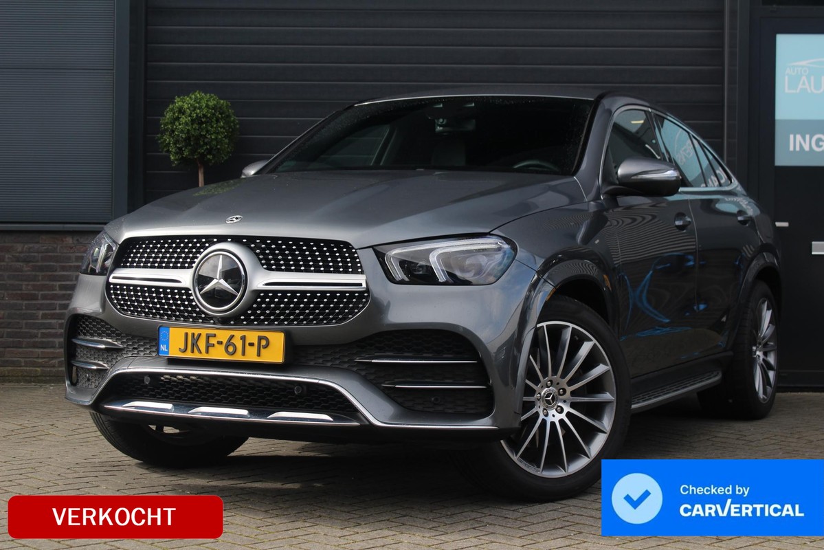 Mercedes-Benz GLE Coupé 350 e 4MATIC | Burmester | HUD | Cruise Control Adaptief | Treeplanken | 360 | Stoelverwarming