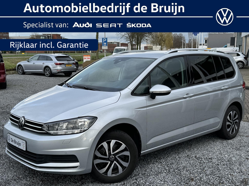 Volkswagen Touran 1.5 TSI 150pk DSG Comfortline 7p (5j gar,Navi,Clima,Pdc,App)