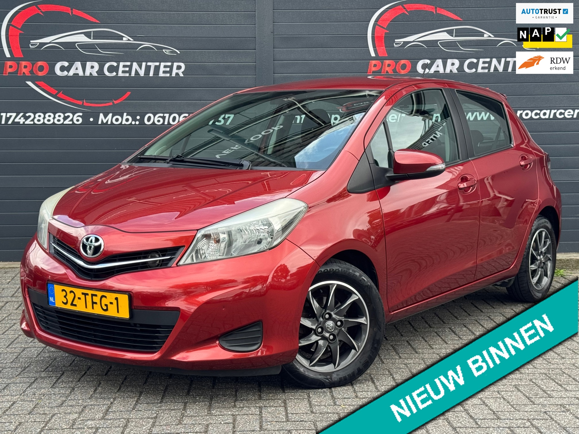Toyota Yaris 1.0 VVT-i Aspiration AIRCO | CAM | EL.RAMEN | NAP | APK | LMV