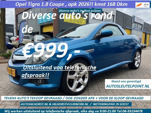 Opel Tigra TwinTop 1.8-16V Coupe!!