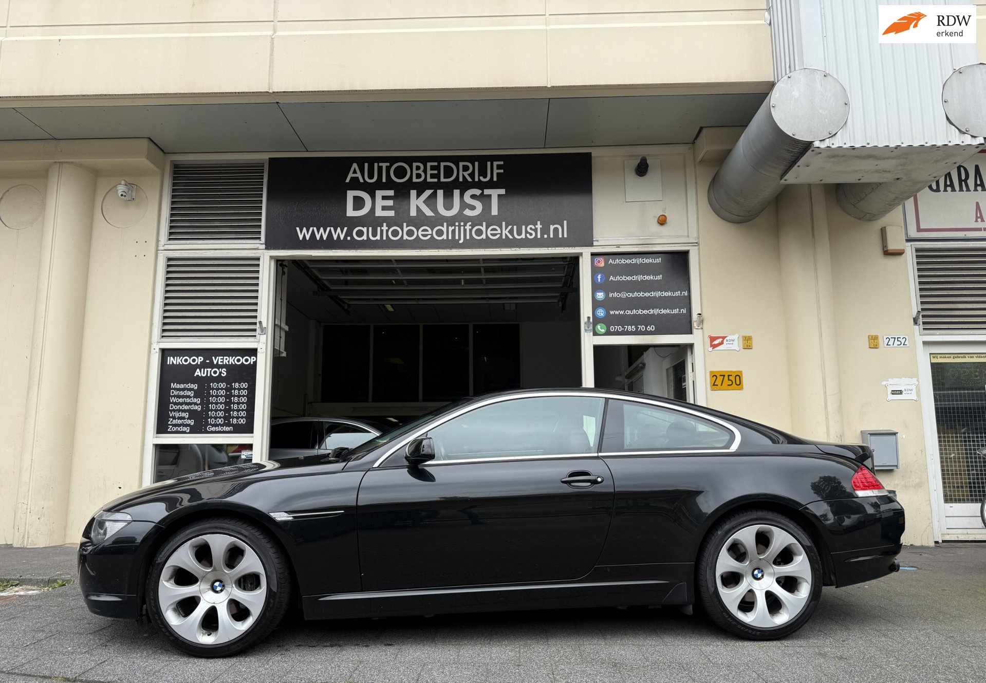 BMW 6-serie 630i AUT 2006 Leder Navi Clima