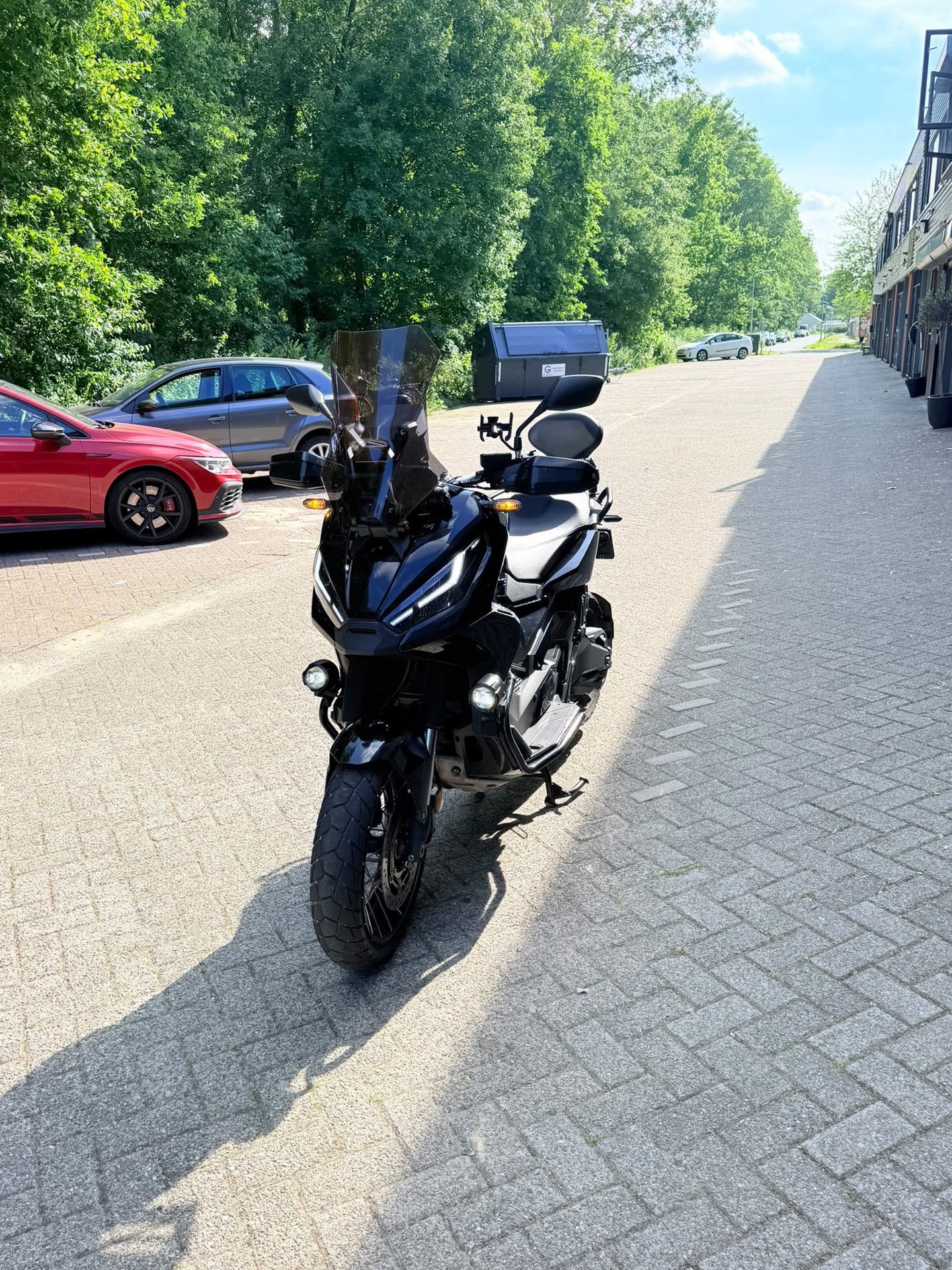 Honda Scooter NC 750 X-ADV Black Optic Koffer|laadkabel|Handvat verwarming