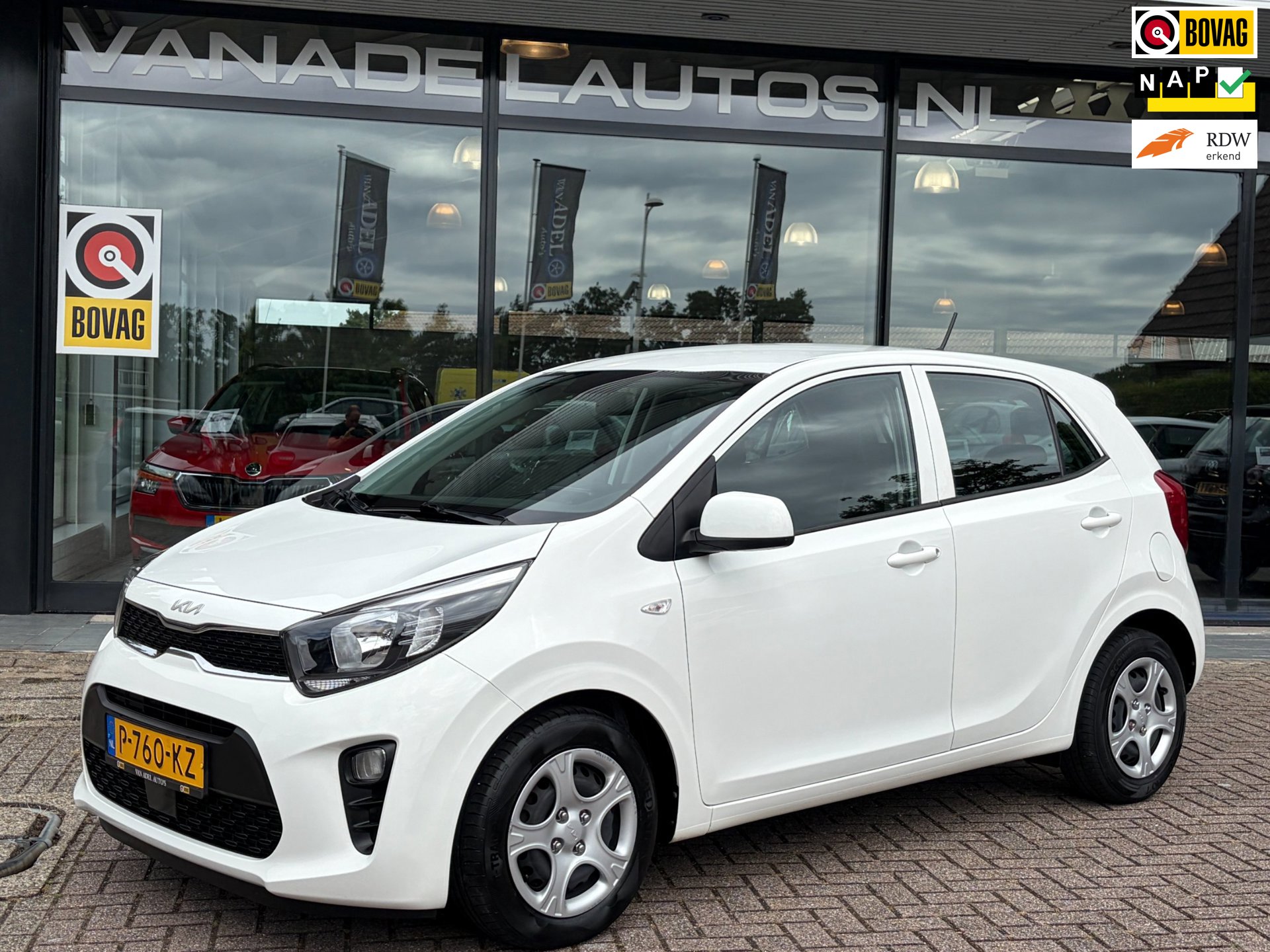Kia Picanto 1.0 ComfortLine 5Drs 1e Eig! Navi Cruise Airco NL-Auto NAP Volledig Dealeronderhouden!