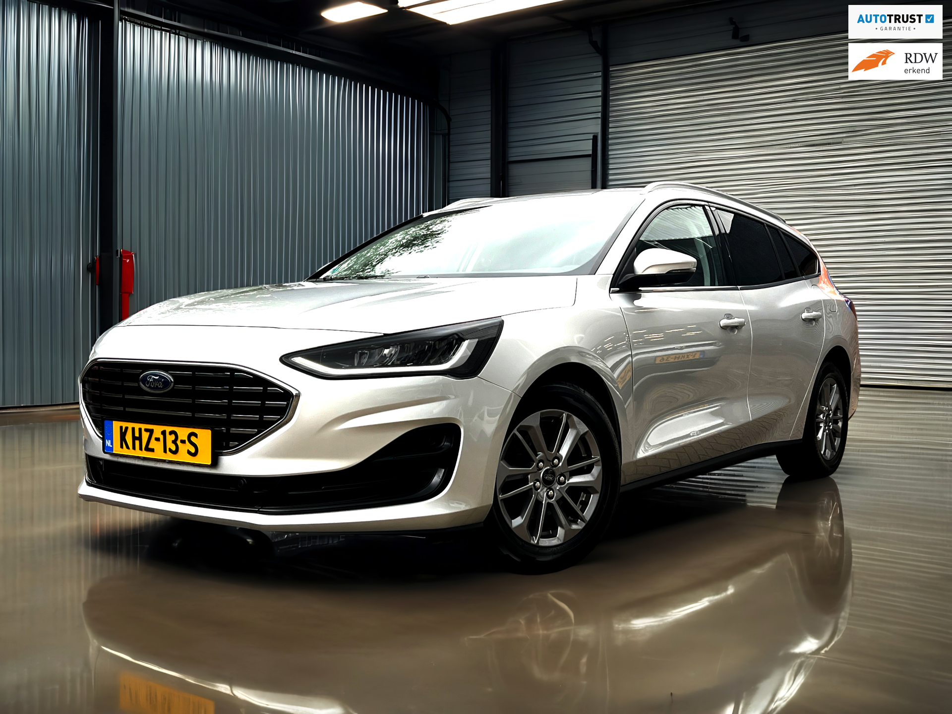 Ford Focus Wagon 1.0 EcoBoost Hybrid Titanium X Carplay-gr scherm-Digitale scherm