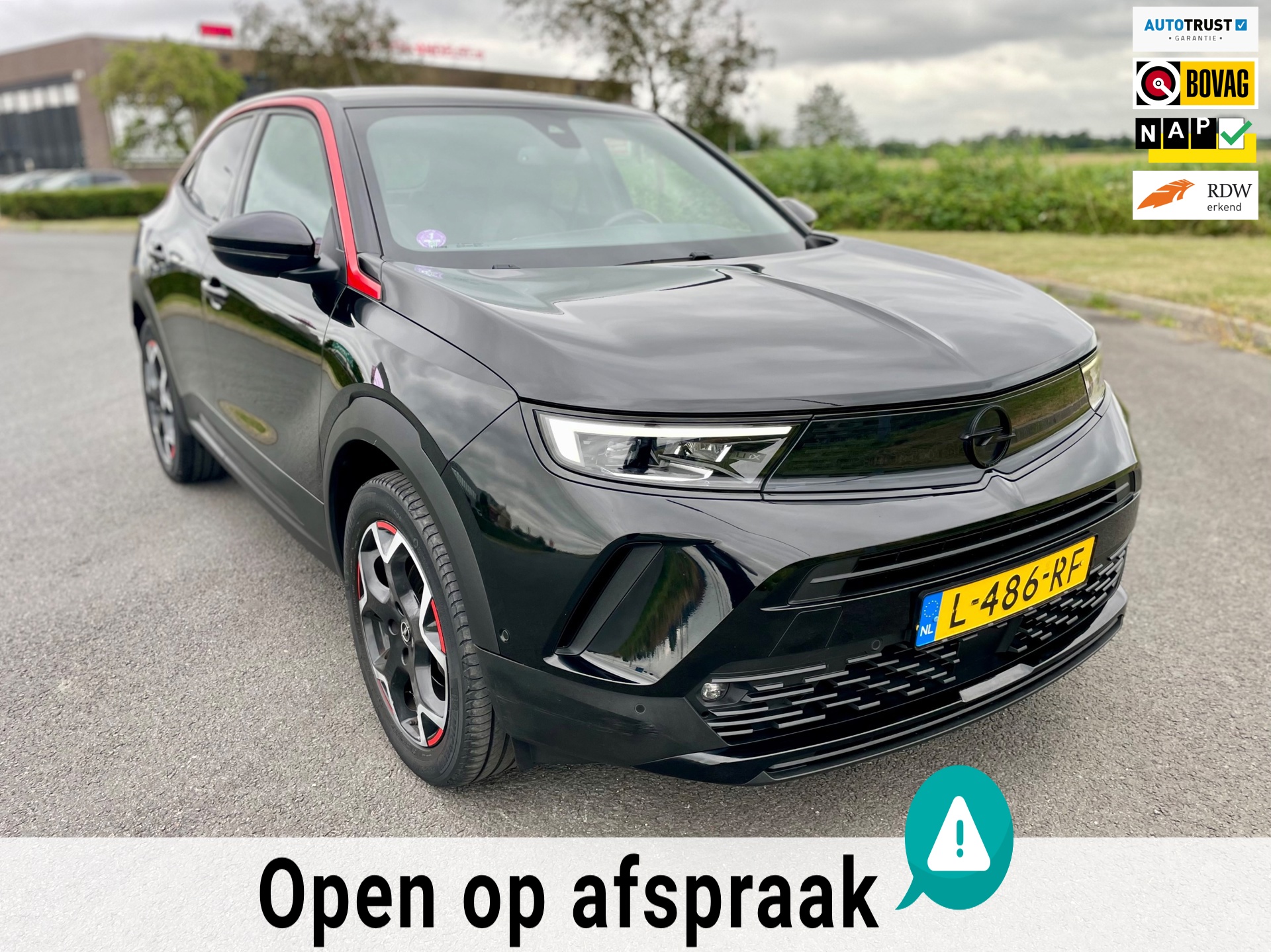 Opel Mokka 1.2 Turbo GS Line, Aut, Trekhaak, Acc, Cam, Carplay, Stoelvrw, LED, Keyless, 1e eig afk, Geen import, Nap, Volledig oh!