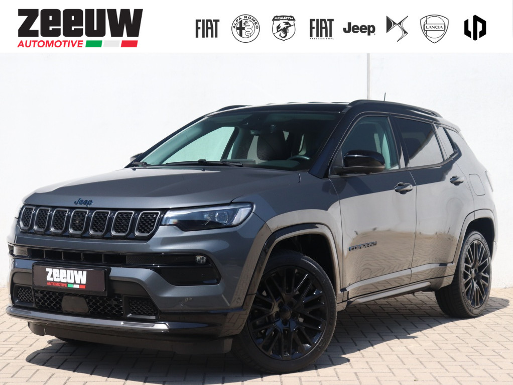 Jeep Compass 4xe 240 PK Hybrid S | Leder | Navi | 360cam | Trekhaak | 19'