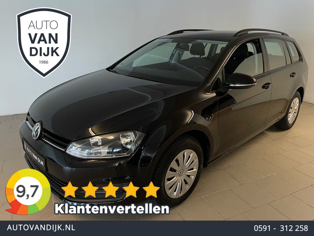 Volkswagen Golf Variant 1.2 TSI Trendline AIRCO GROOT SCHERM ELEK RAMEN CENT VERG STATION VEEL RUIMTE TREKHAAK NETTE AUTO