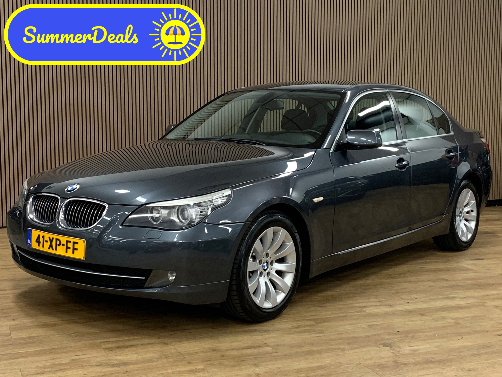 BMW 5-serie 530i Executive|Navigatie|Carplay|Airco|