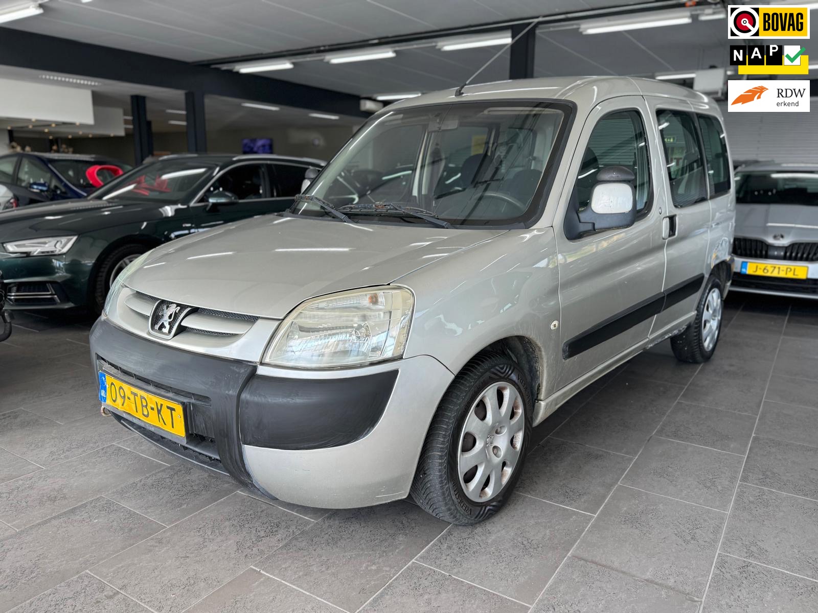 Peugeot Partner MPV 1.6-16V XT airco 2x schuifdeuren cruise controle elektrische pakket trekhaak