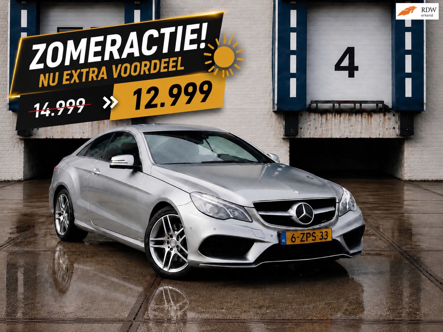 Mercedes-Benz E-klasse Coupé 250 Prestige(211PK+GARANTIE+NET+CarPlay)
