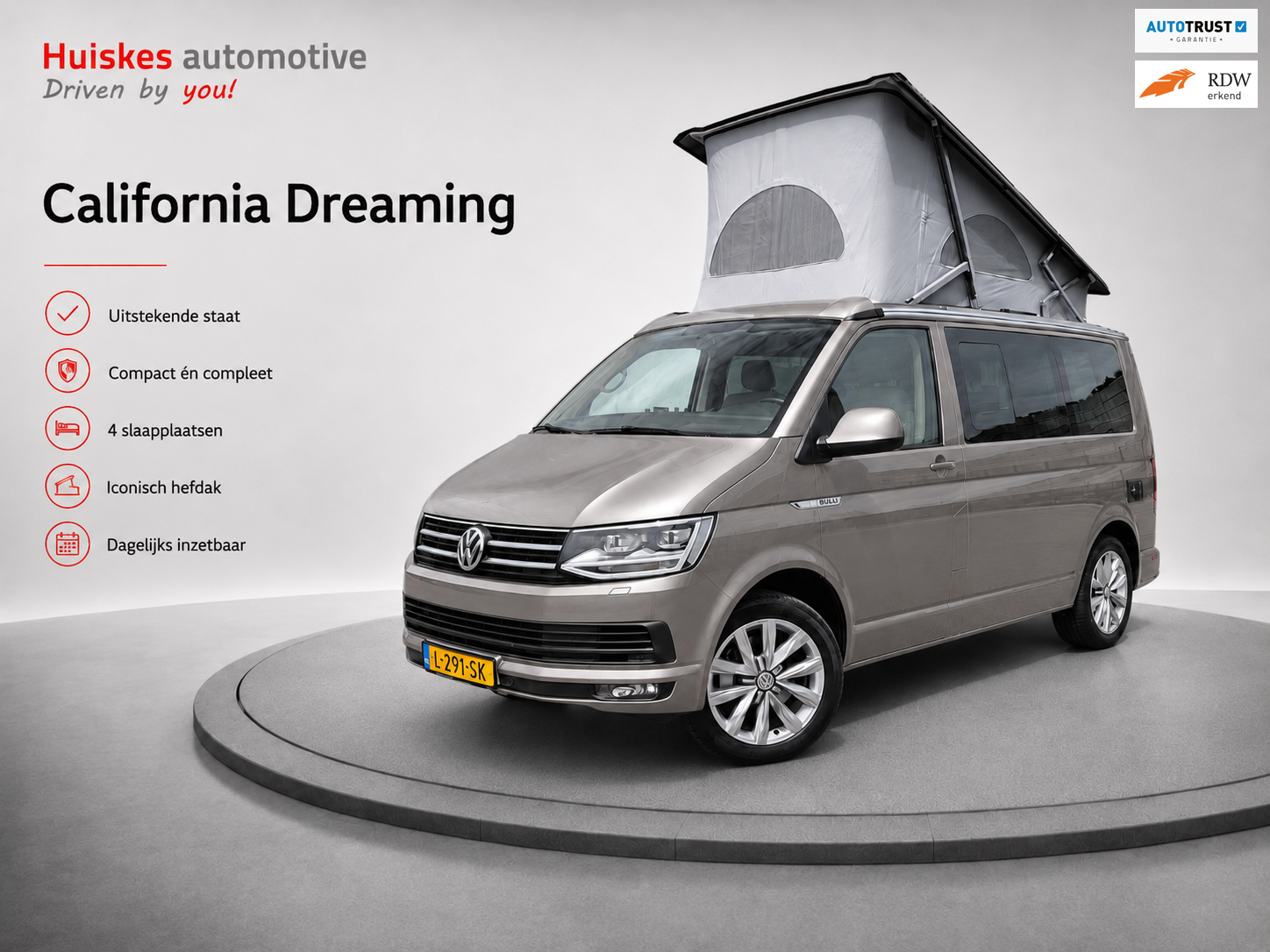 Volkswagen CALIFORNIA Ocean/automaat/camera/LED/4motion/nette staat
