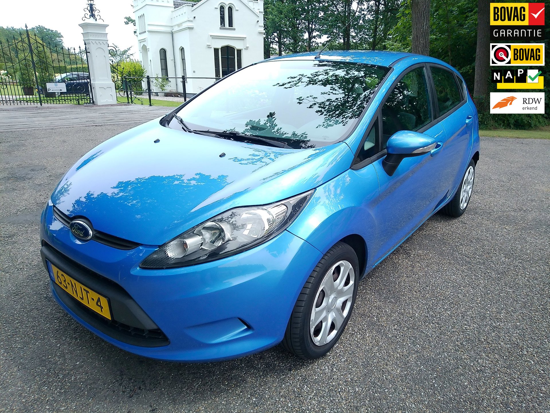 Ford Fiesta | Airco |5drs | 161.000 km | NAP | Nieuwe APK | Zuinig | 2 Sleutels | Technisch 100% | Onderhoud Boekjes |