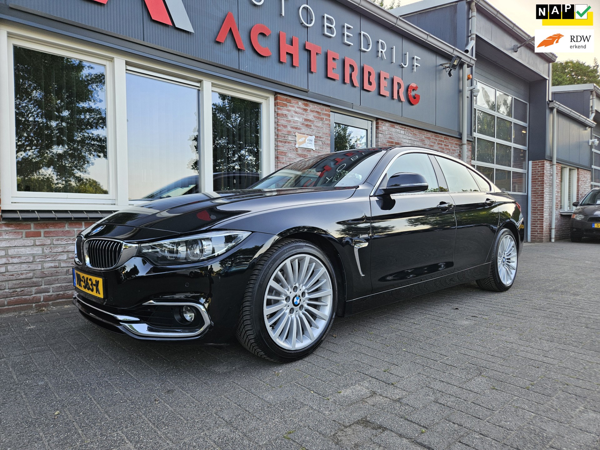 BMW 4-serie Gran Coupé 418i High Executive Automaat! Leer! LED! Navigatie! NAP! Mooie/Nette Auto!