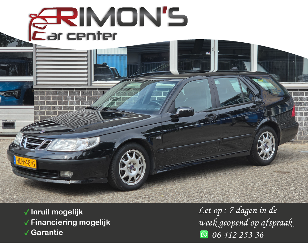 Saab 9-5 Estate 2.3t Linear Trekhaak Stoelverwarming