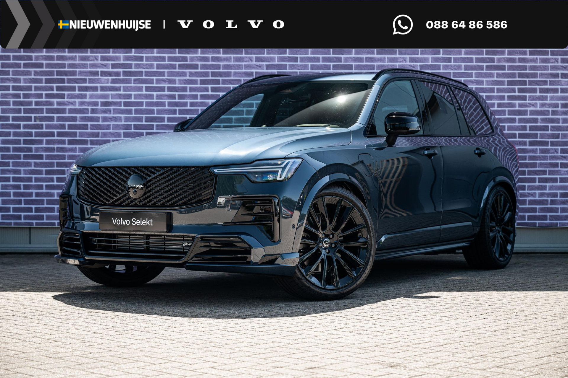 Volvo XC90 T8 Plug-in hybrid AWD Ultra Black Ed. Exec.