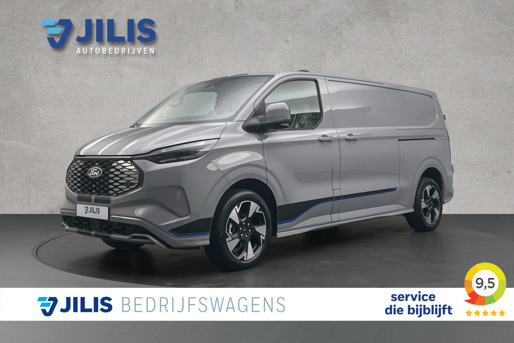 Ford E-Custom 340 L2 71KWh Sport | 2x schuifdeur | 3-zitplaatsen | Stoelverwarming