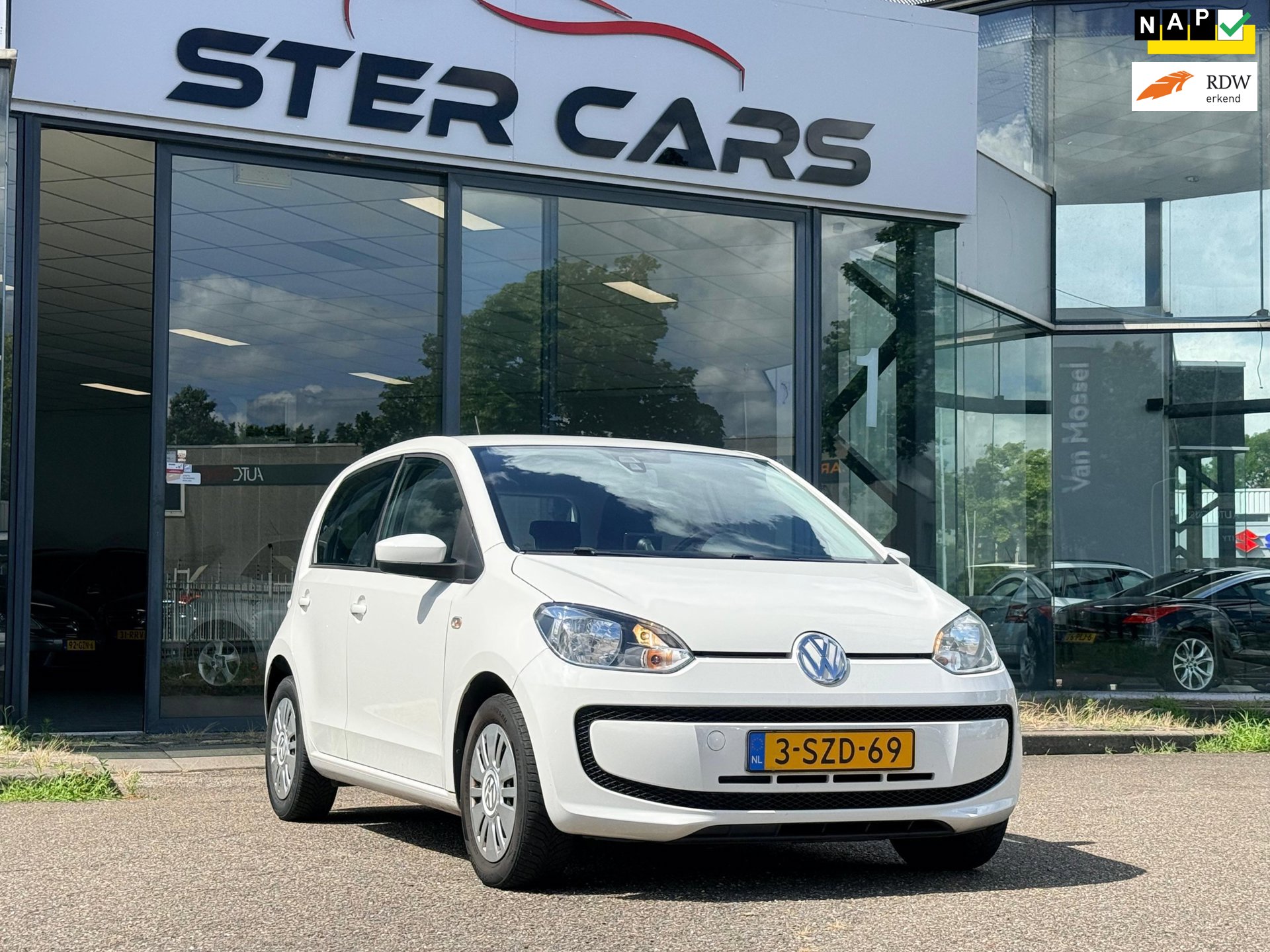 Volkswagen Up! 1.0 move up! BlueMotion|1Est eigenaar||Airco|6 Deur|NAP|APK|