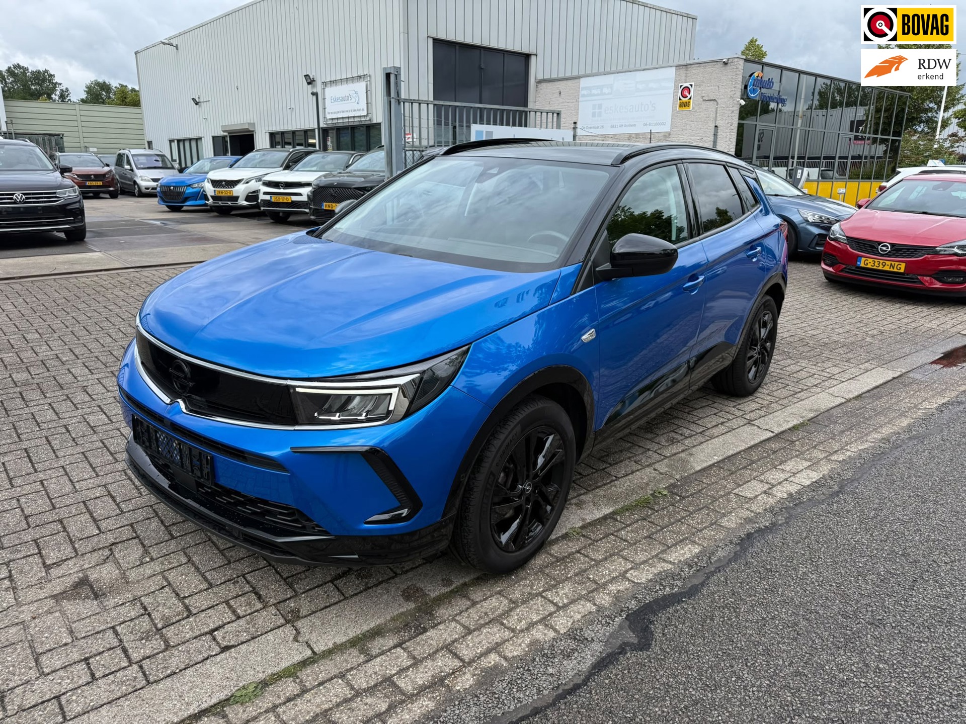 Opel Grandland 1.2 Turbo GS, Automaat, Navi, Nieuwstaat, Dealer auto