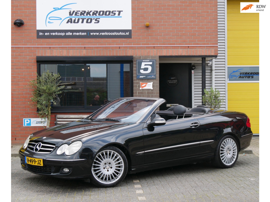 Mercedes-Benz CLK-Klasse Cabrio 320 CDI Elegance.automaat.zeer mooie en zeer goed onderhouden auto