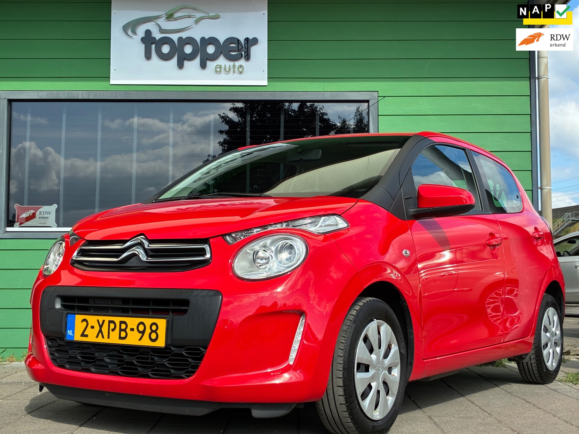 Citroën C1 1.0 e-VTi Feel|1e Eigenaar|Carplay|CruiseControl|Airco|Elektr.ramen|5-Deurs|NAP|