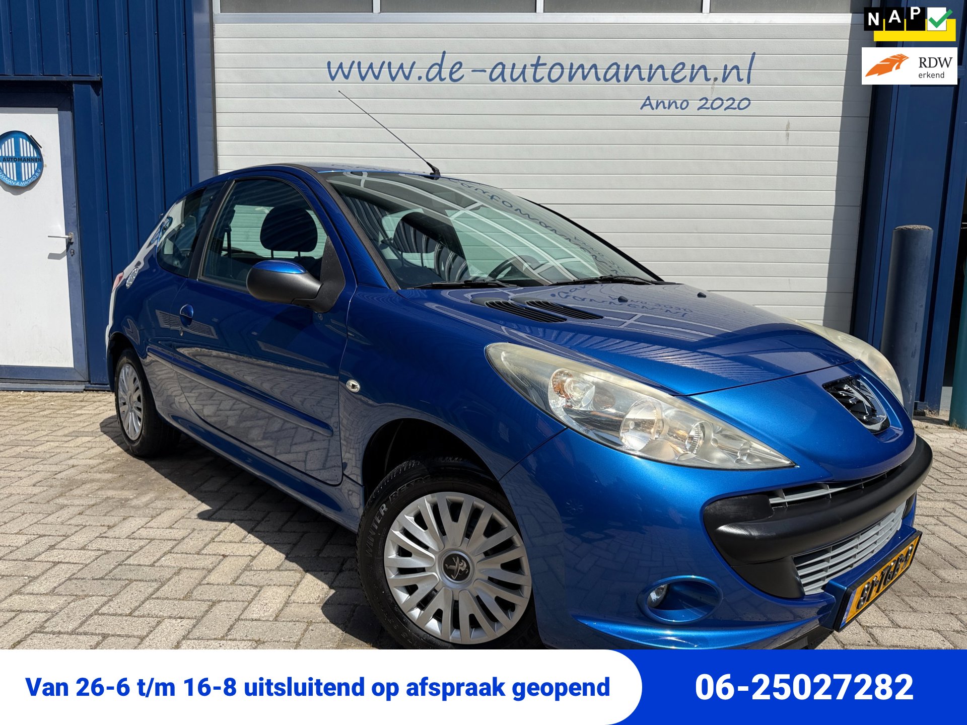 Peugeot 206 + 1.4 XS 3-deurs / AIRCO / CRUISE / TREKHAAK / NWE APK VOOR AFL