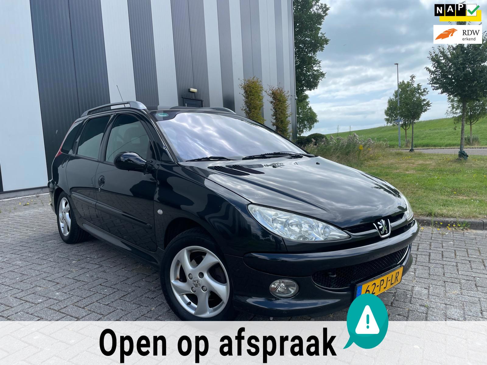 Peugeot 206 SW 1.6-16V Griffe Automaat-Airco-Leder-Lmv