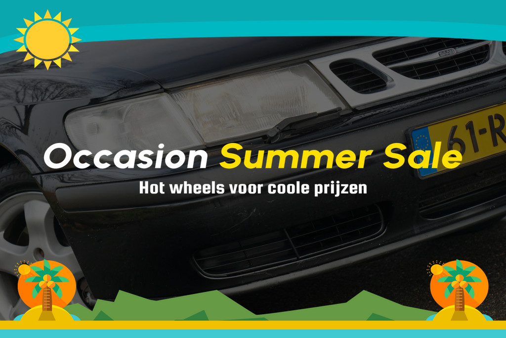 Saab 9-3 Cabrio 2.0t S | Jet Black Metallic | Nette kap/Leder/Navi/Cruise/Clima - Gaaf!