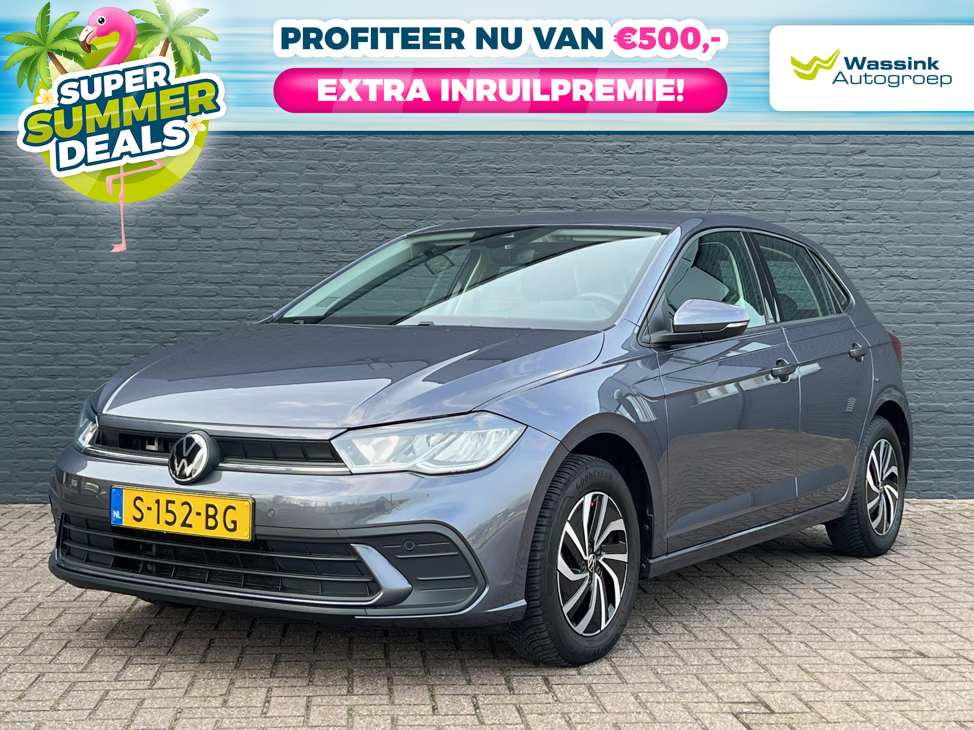 Volkswagen Polo 1.0 TSI 95pk DSG-7 Life | Automaat | Adaptive
