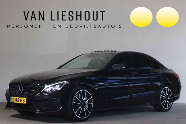 ­ Mercedes-Benz C-Klasse AMG 43 4MATIC Pano I Burmester I Stoelverw