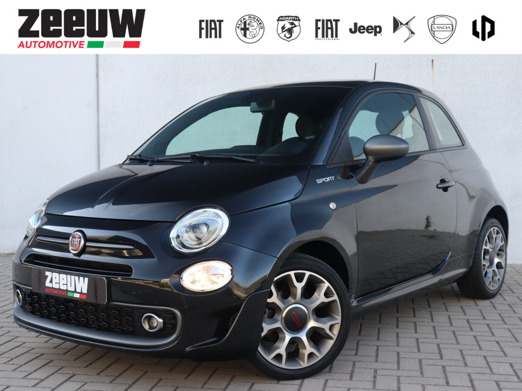 Fiat 500 1.0 Hybrid 70 PK Sport | Navi | Carplay | Clima | 16'