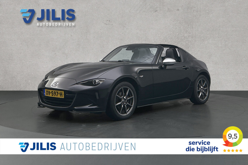 Mazda MX-5 RF 1.5 SkyActiv-G 132 GT-M | Leder | Stoelverwarming | Camera | LED | Navigatie