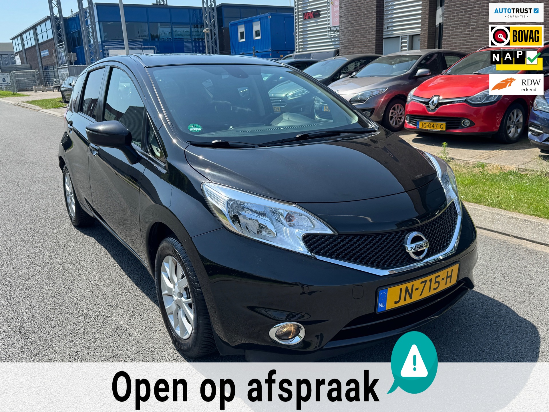 Nissan Note 1.2 Connect Edition, 5drs, Navi, Cruise/Climate control, Elektr ramen, Bluetooth, Keyless, Geen import, Nap, Goed oh!