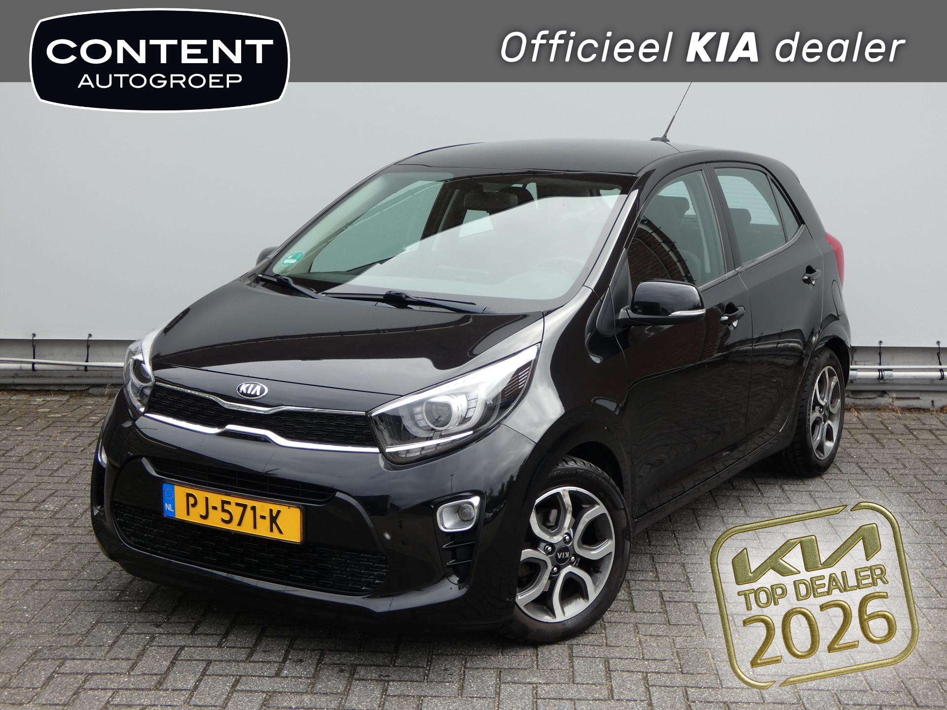 Kia Picanto 1.0 CVVT 67pk 5-zits First Edition I Navigatie