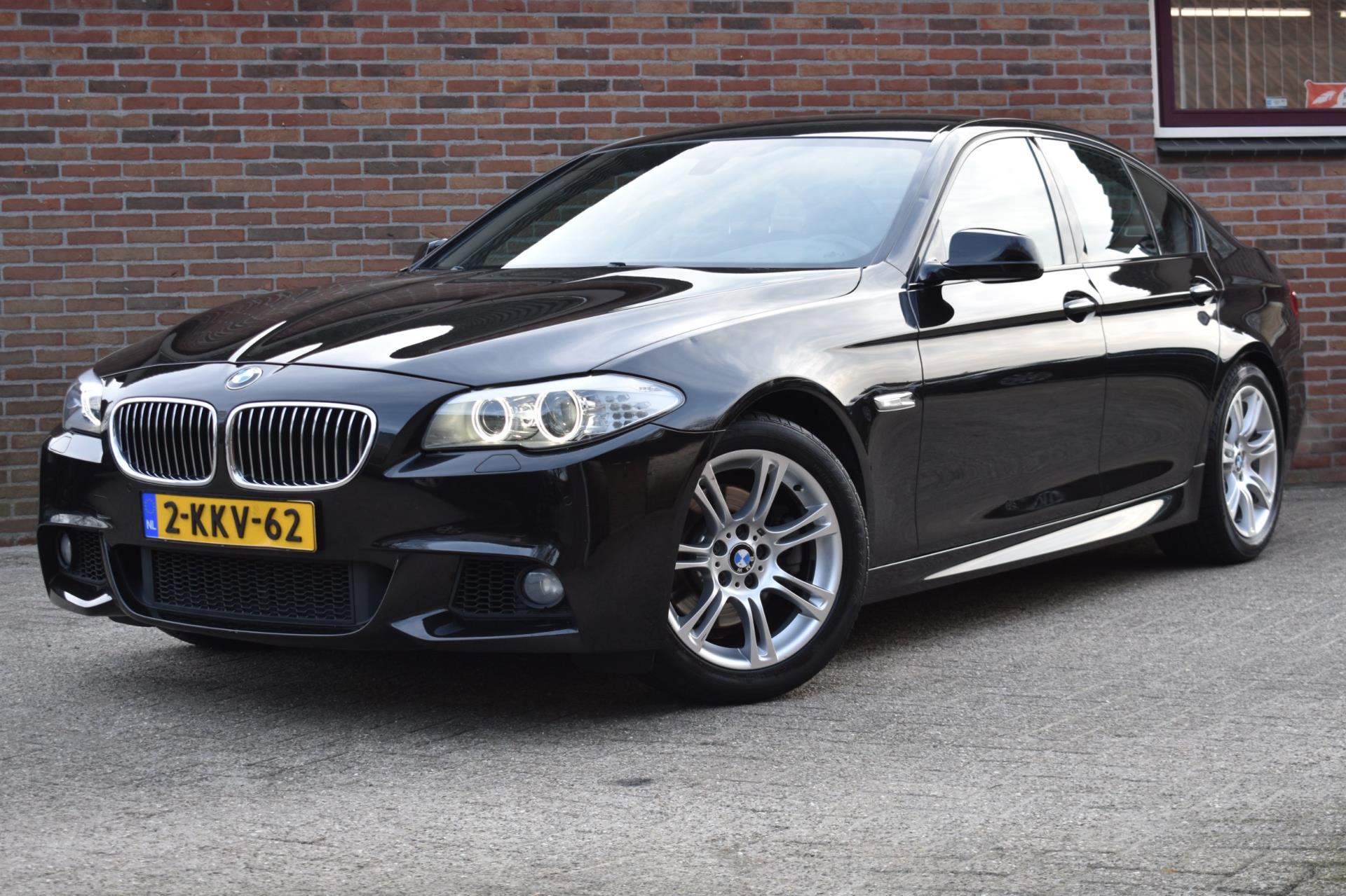 BMW 5-serie 520i High Executive M Sport '13 Xenon Leder M Pakket Clima Navi Cruise Inruil mogelijk