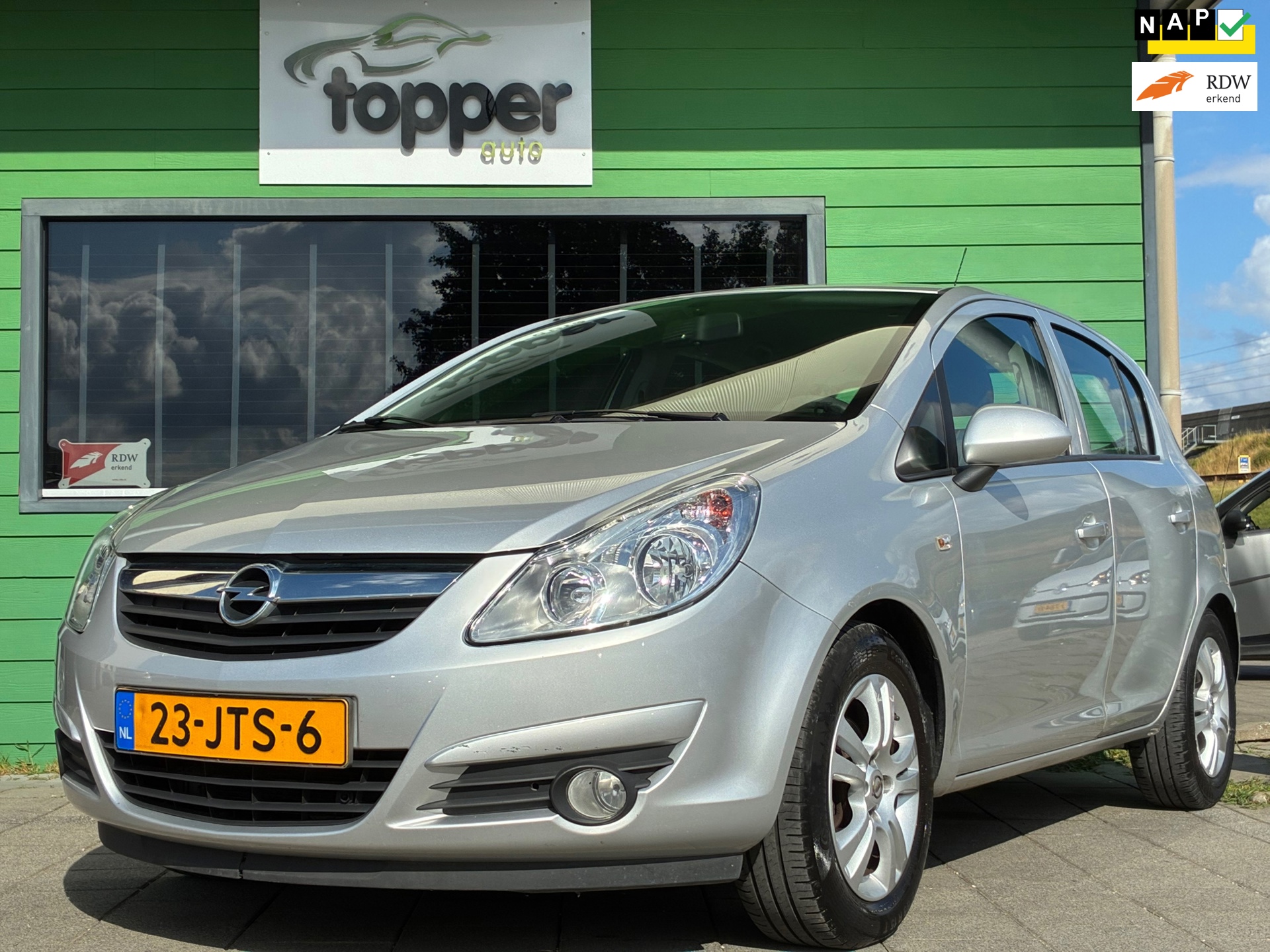 Opel Corsa 1.2-16V Enjoy|1e Eigenaar|Airco|CruiseControl|Elektr.ramen|Trekhaak|Nieuwe APK|NAP|