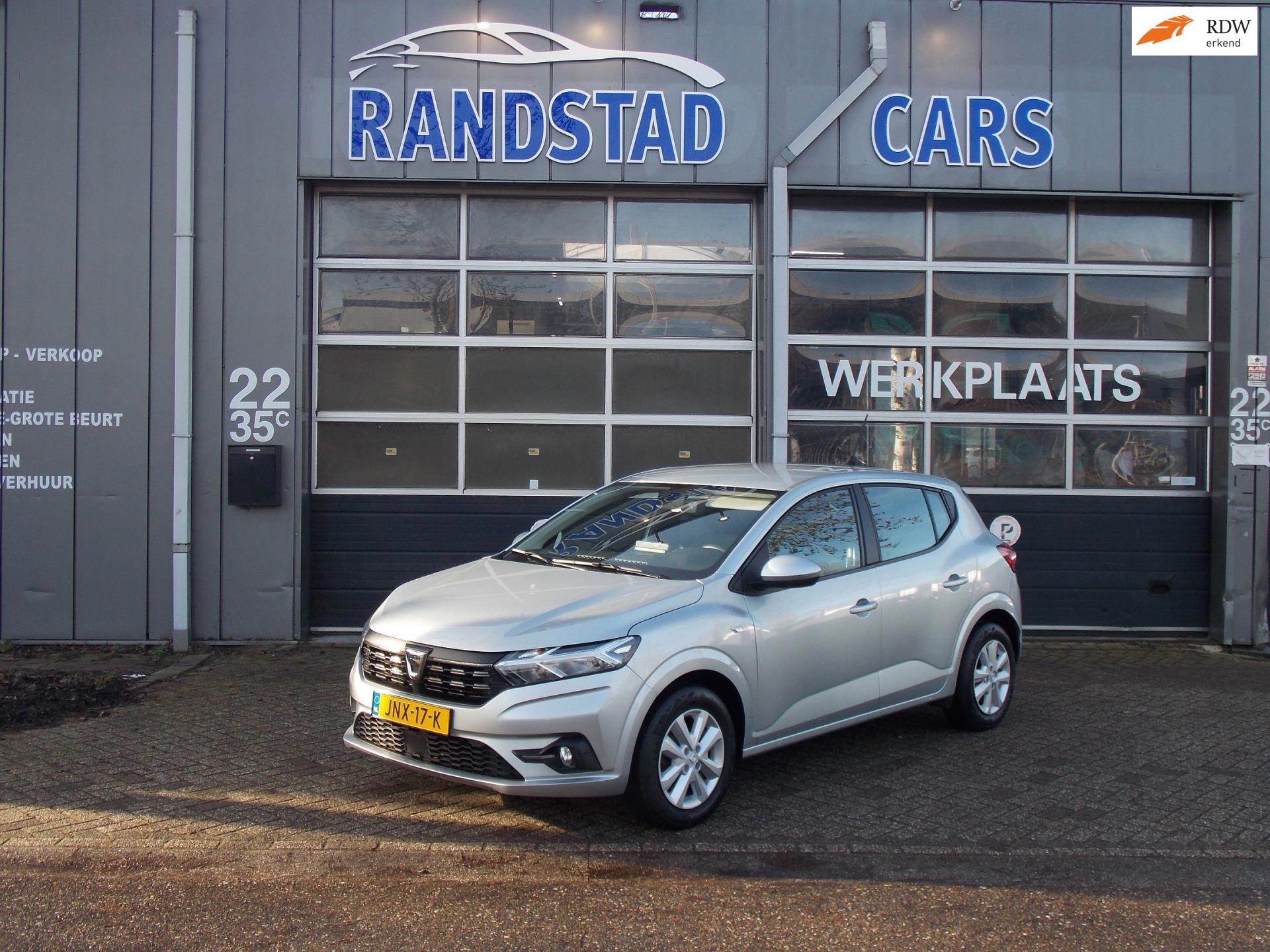 Dacia SANDERO 1.0 TCe 90 Expression Airco Camera Elek Pakket 5Deurs 2021bj GARANTIE
