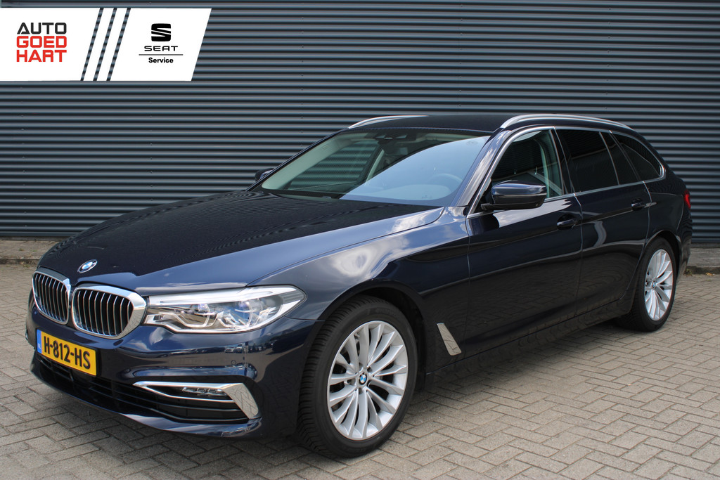 BMW 5 Serie Touring 520i Luxuryline Full-Led Comfort-Zetels Dakota-Leer 360-Camera