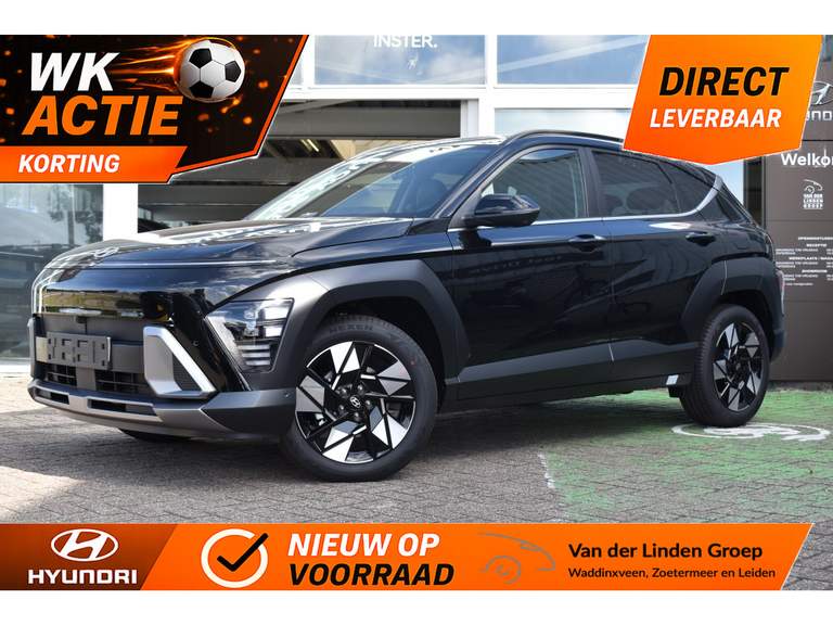 Hyundai Kona Hyundai Kona 1.6 GDI HEV Premium Sky DIRECT LEVERBAAR!