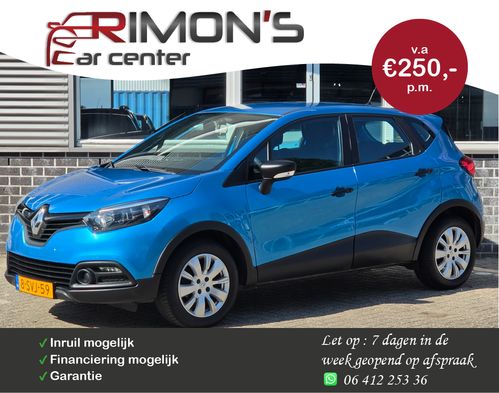 Renault Captur 0.9 TCe Authentique Nap Elke Pakket Trekhaak