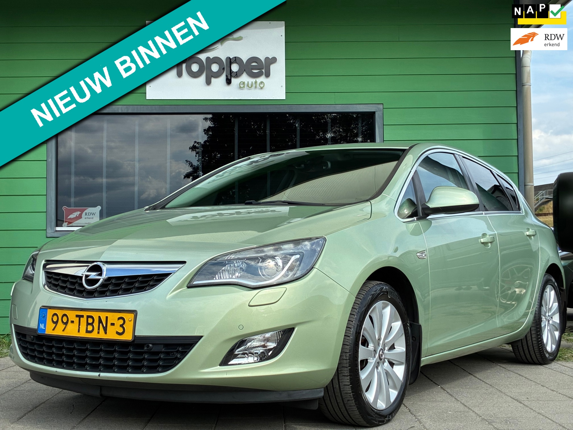 Opel Astra 1.4 Turbo Cosmo|Automaat|Navigatie|CruiseControl|Climatronic|PDC|Nieuwe APK|NAP|