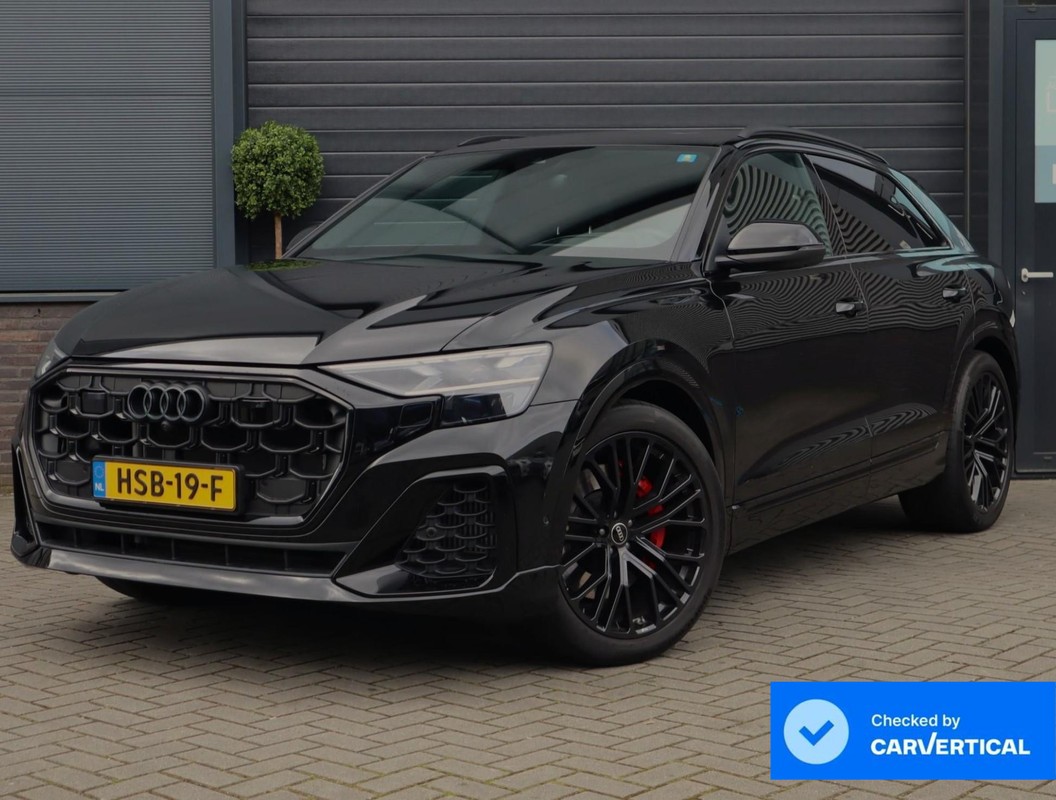 Audi Q8 60 TFSI e quattro Pro Line S Competition | Panoramadak | 22 Inch | 360 | ACC | Memory | Stoel en stuurverwarming