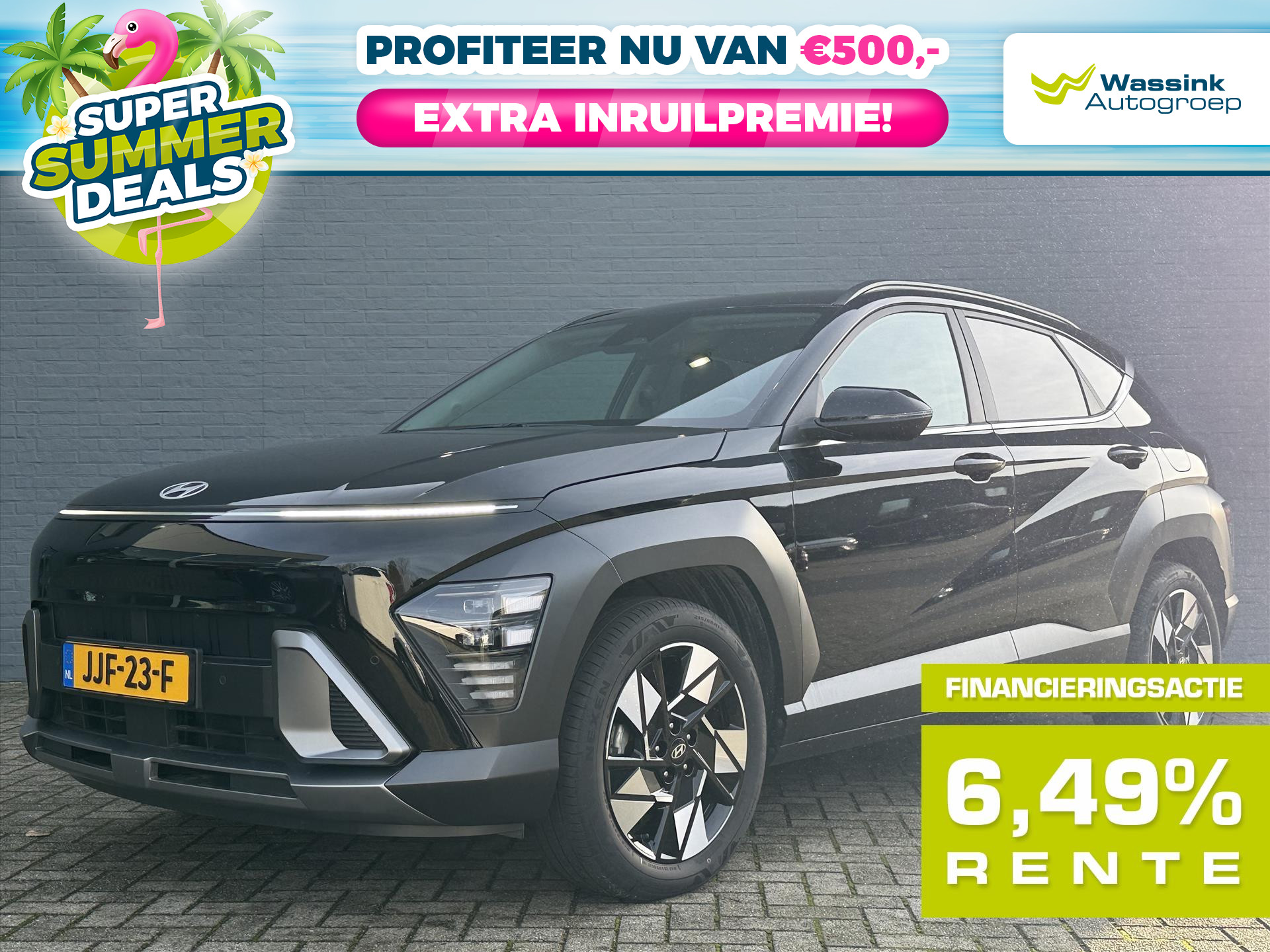 Hyundai Kona 1.6 GDI HEV 141pk DCT Comfort Smart | Adaptive