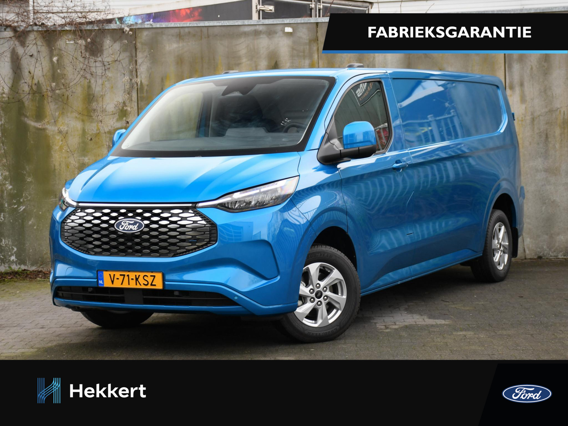 Ford E-Transit Custom GB 320 L2H1 Limited 65 kWh 218pk Automaat