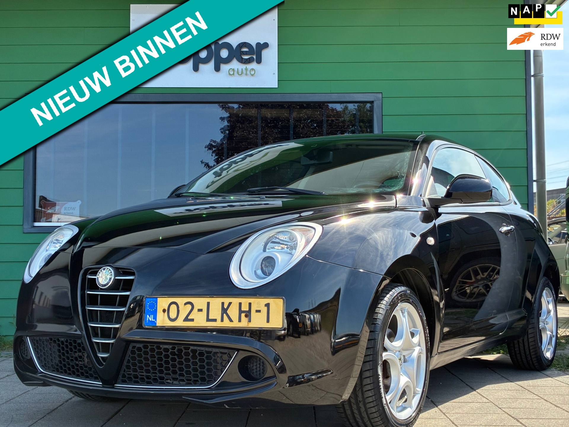 Alfa Romeo MiTo 1.4 Progression|2e Eigenaar|D-riem v.v.|Airco|Elektr.ramen|Nieuwe APK|NAP|