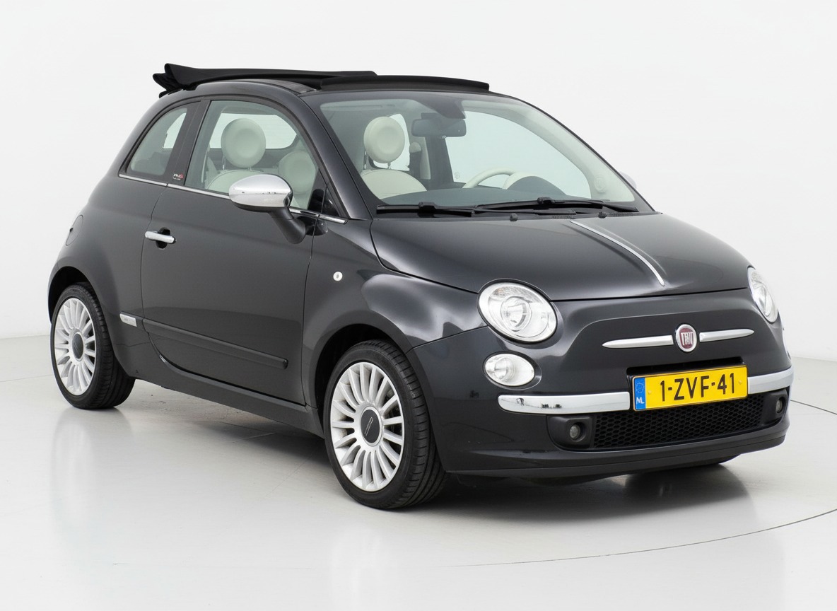 Fiat 500 C 0.9 TwinAir Turbo Lounge|Cabrio|Xenon|Parkeersens