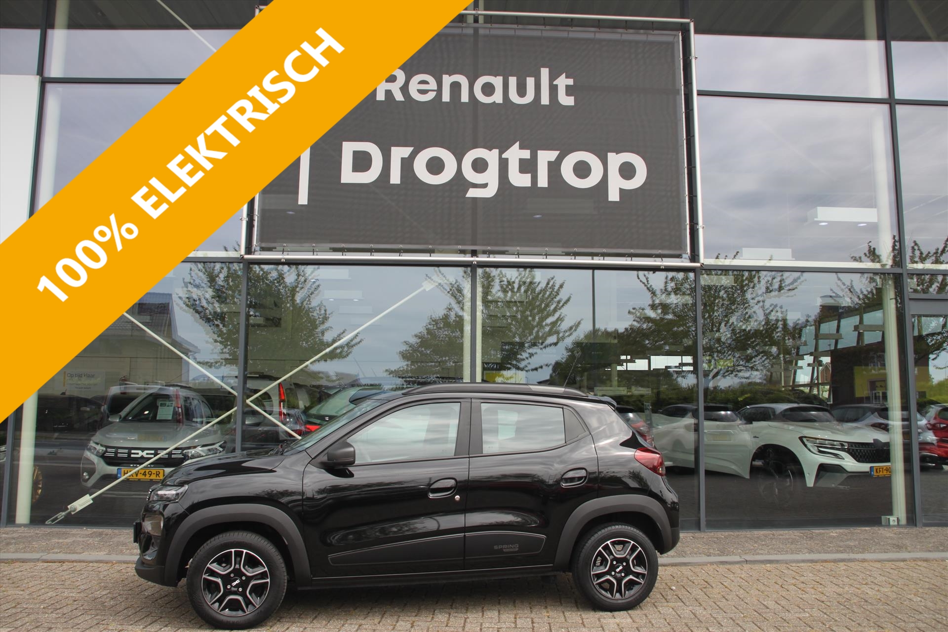 Dacia Spring EXPRESSION-30DKM-LEDER-NAVI-BLUET-CCS LADER-