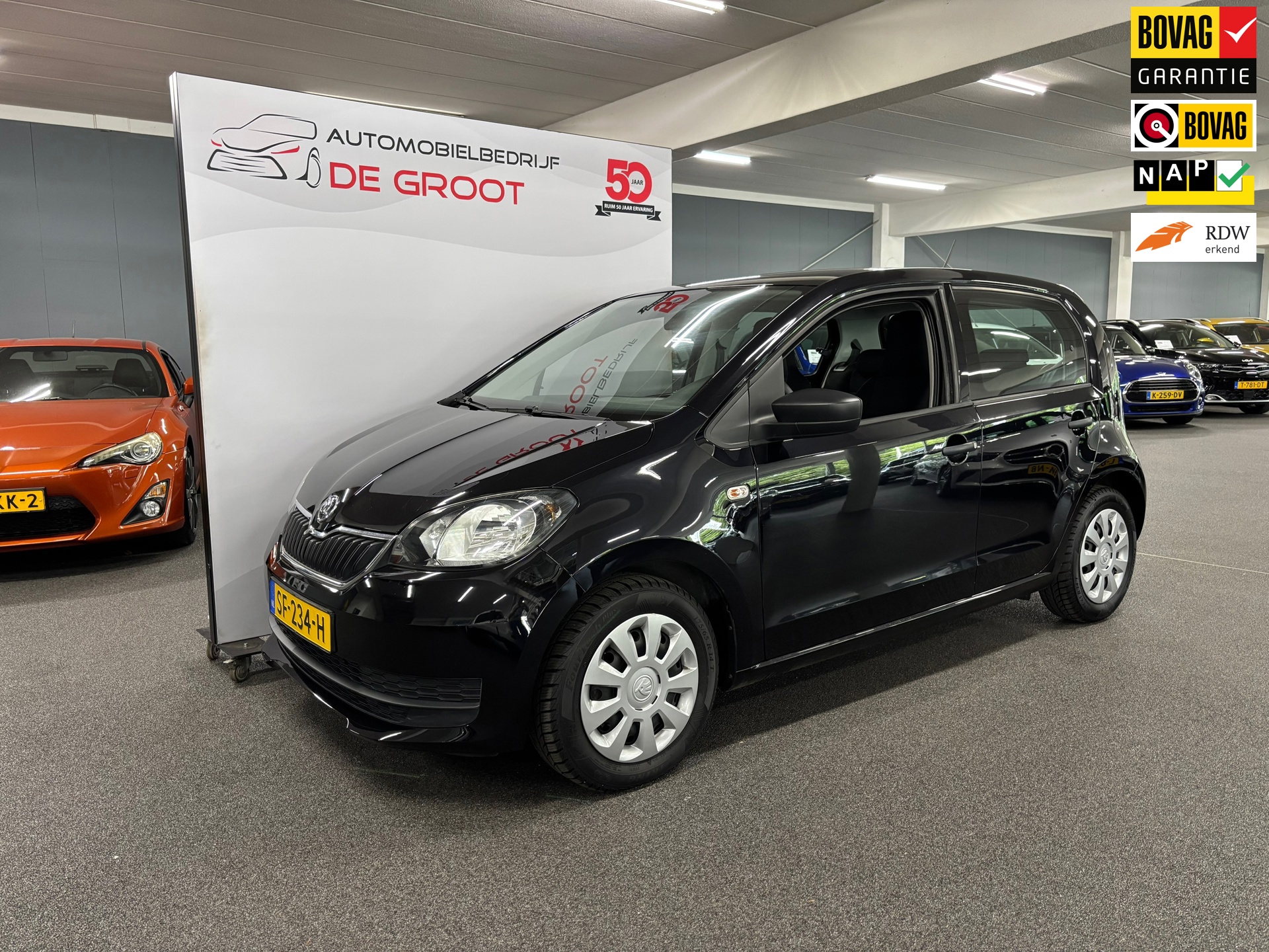 Skoda Citigo 1.0 Greentech Active / NL-auto, Radio, AUX, CD-speler