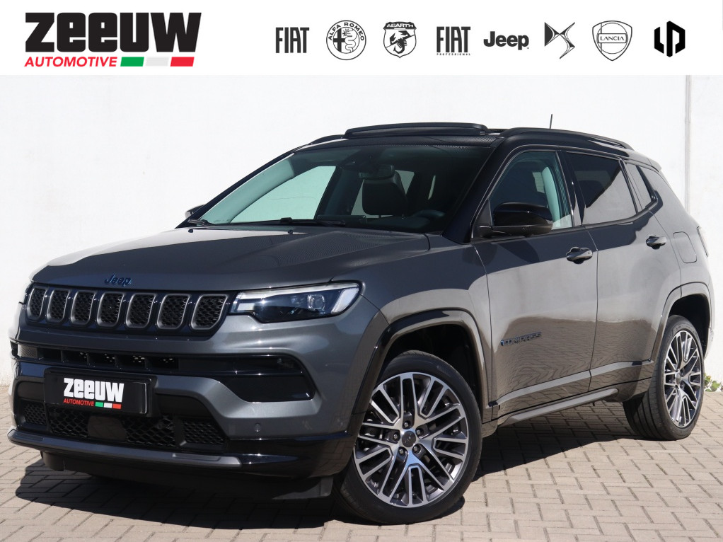 Jeep Compass 4xe 240 PK Hybrid Summit | Pano | Safety | 360cam | 19'